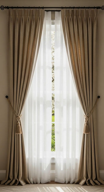 Printed Window Curtains
