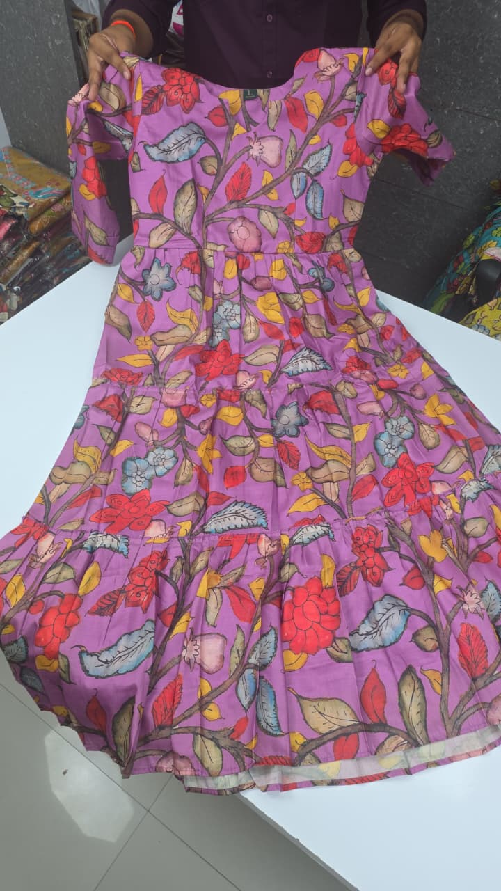 PENKALAMKARI STYLE GOWNS