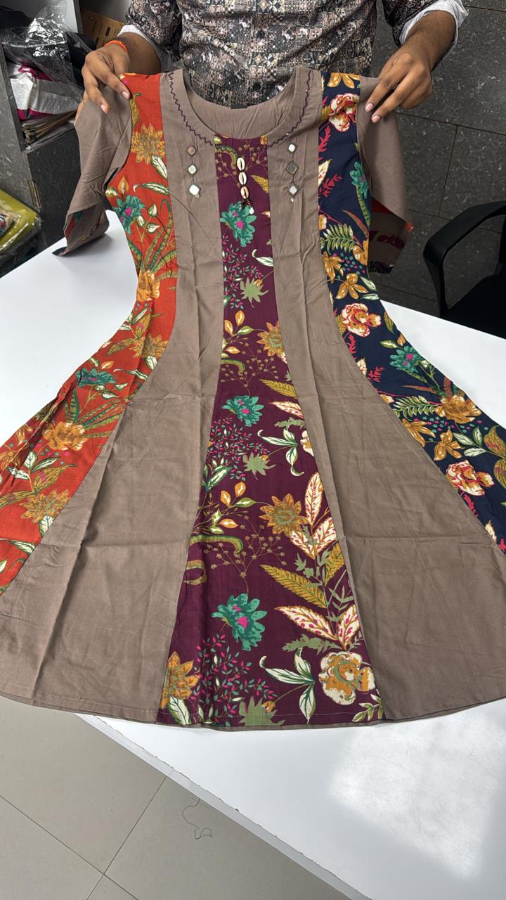 DOBBY COTTON FROCK