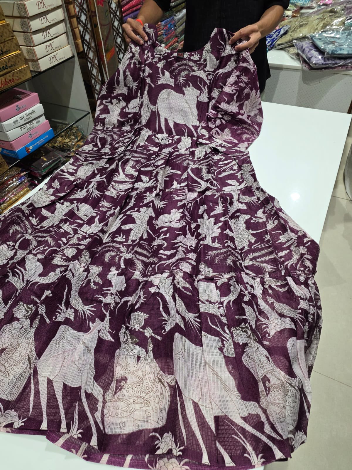 KOTA KALAMKARI GOWNS