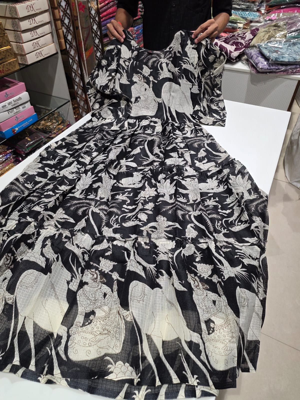 KOTA KALAMKARI GOWNS