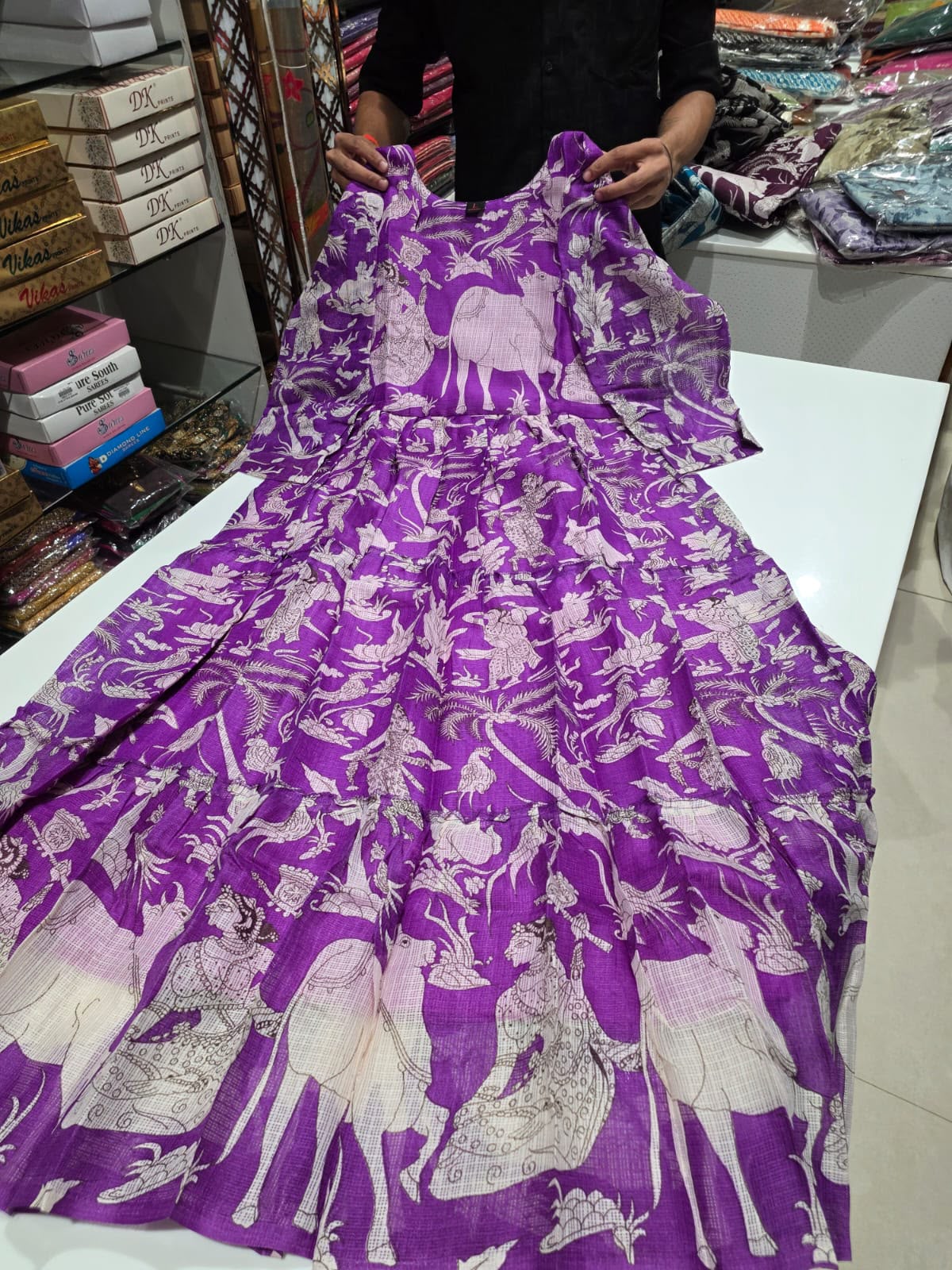 KOTA KALAMKARI GOWNS