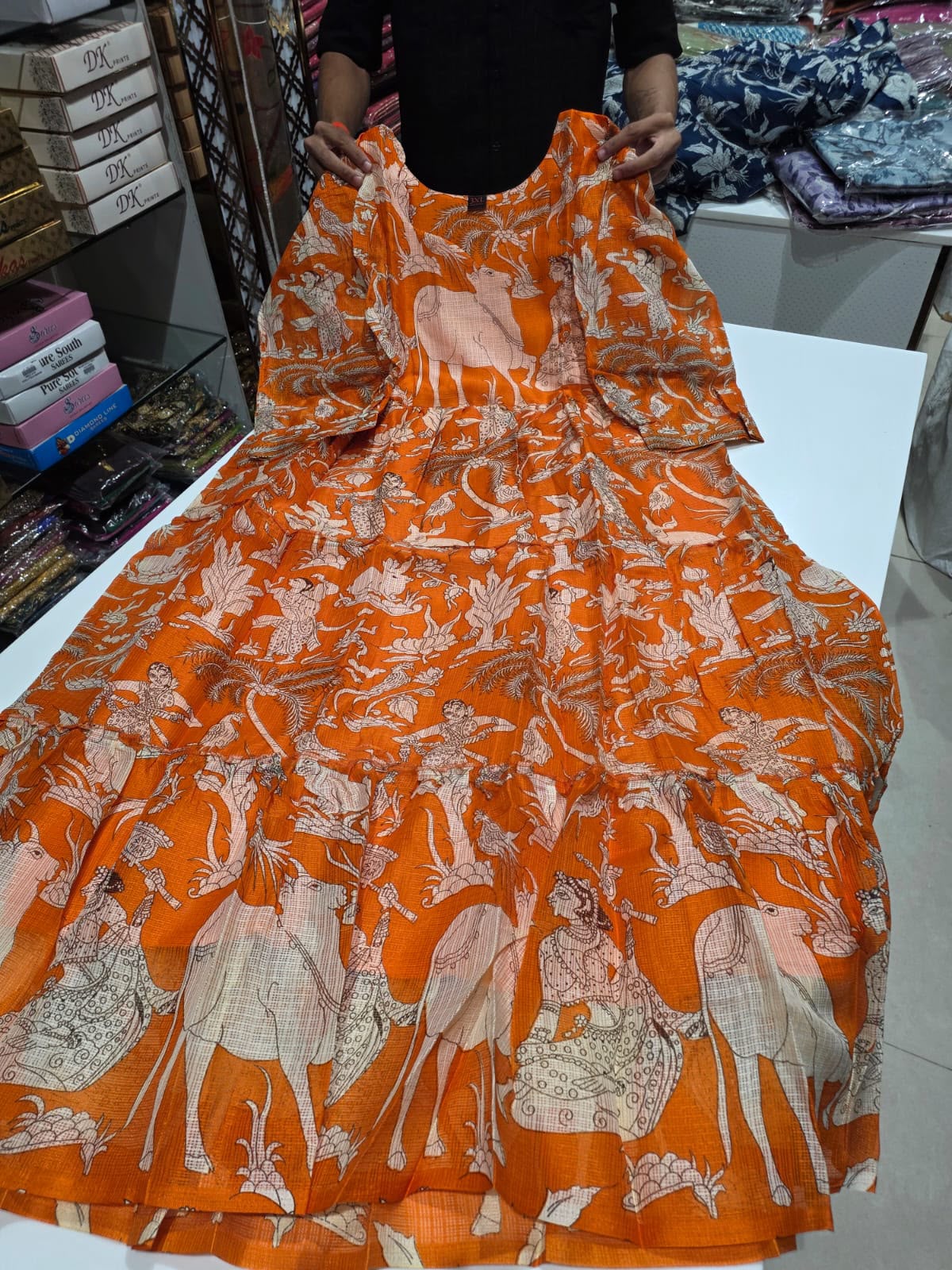 KOTA KALAMKARI GOWNS