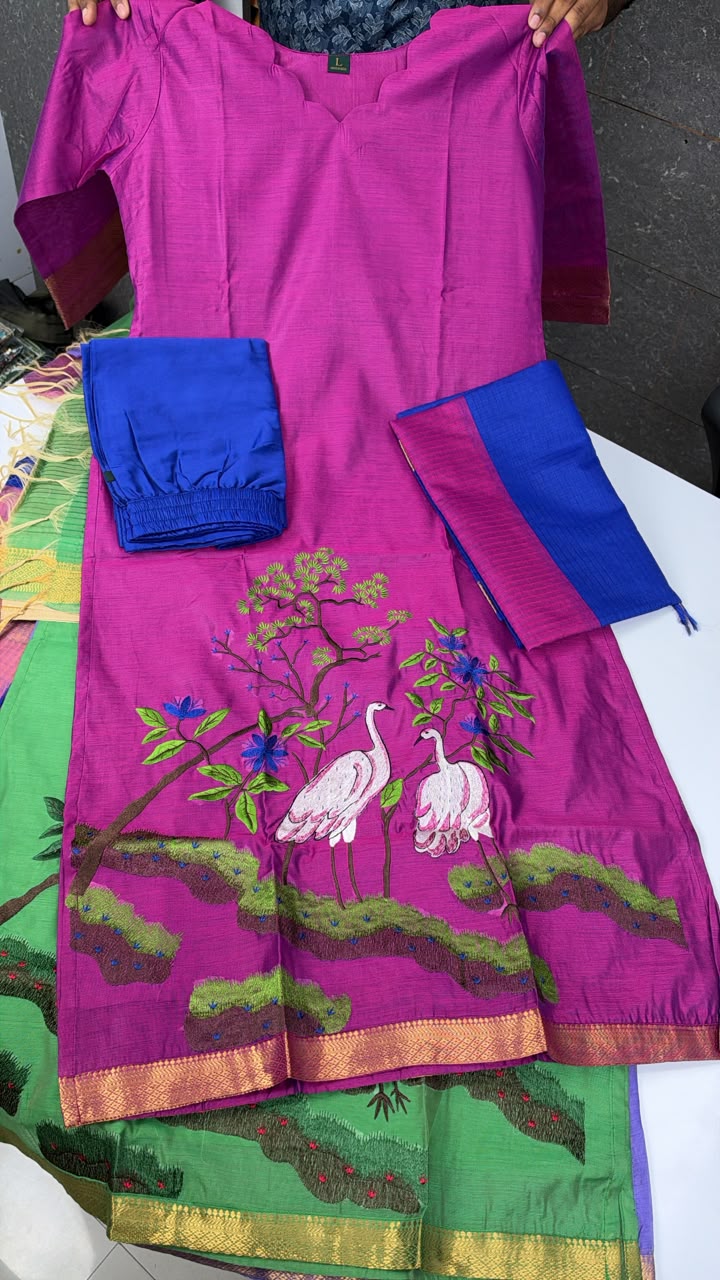 RAW SILK 3PIECE SET