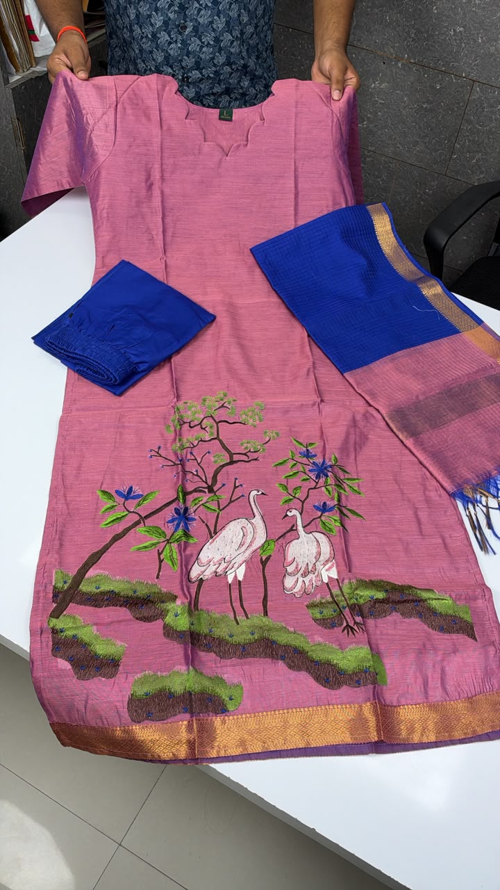 RAW SILK 3PIECE SET