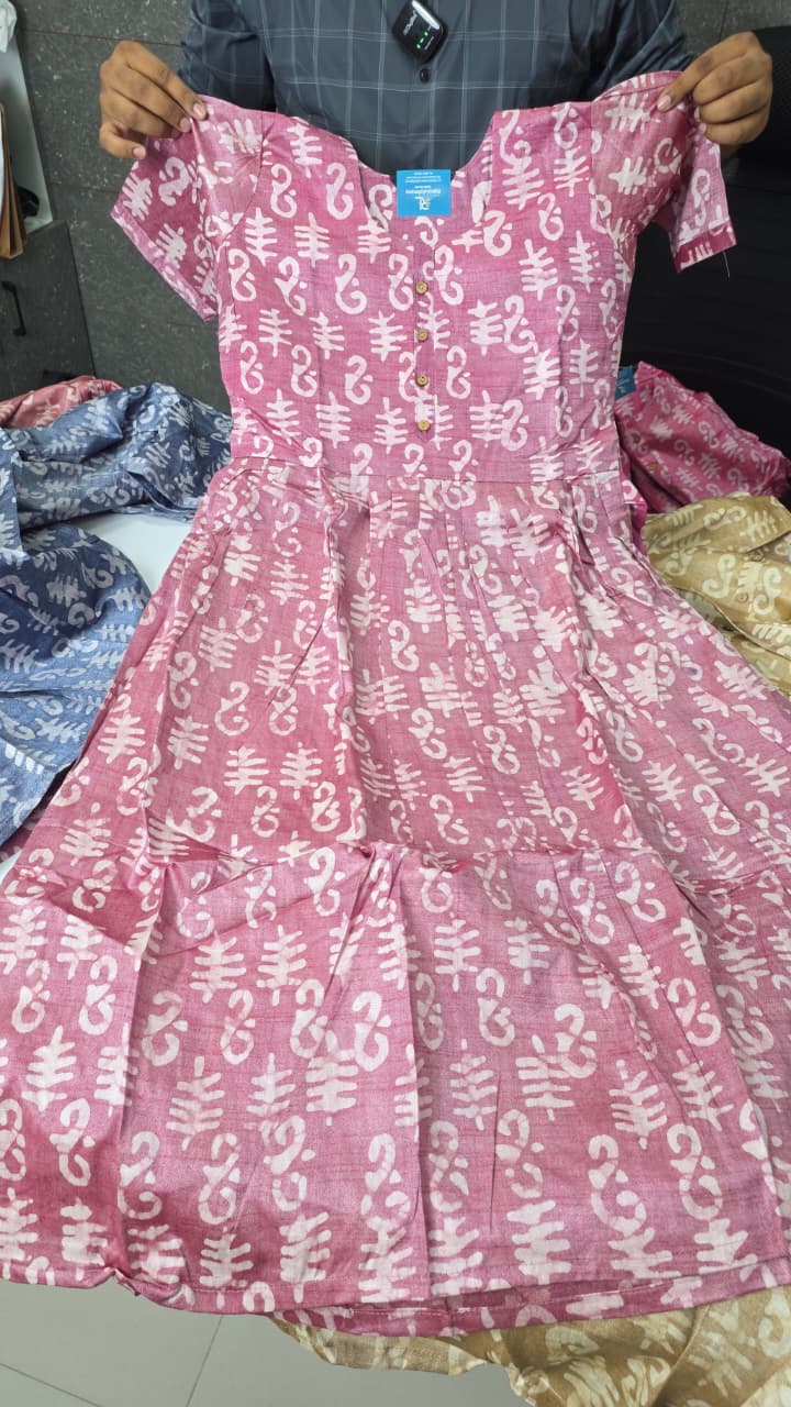 BATIK SILK GOWNS